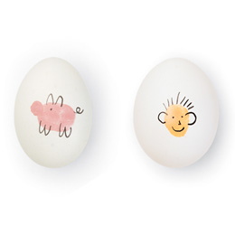 Красим яйца к Пасхе (идеи)