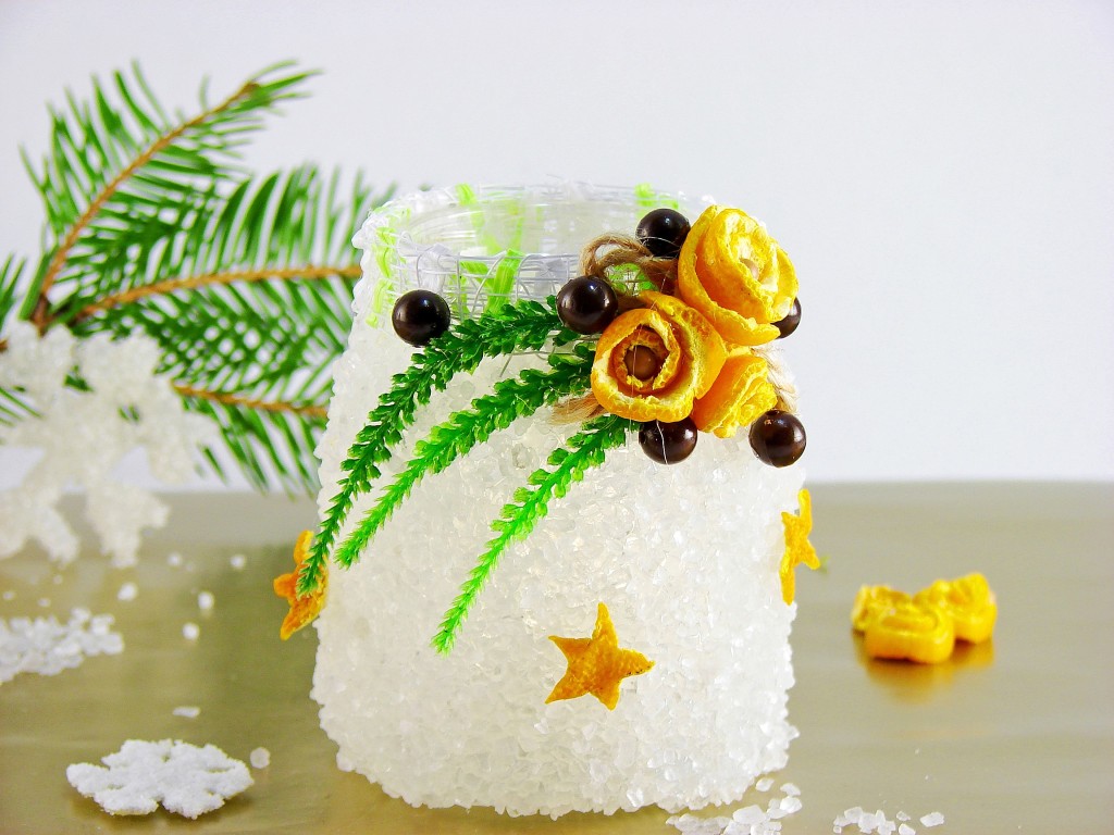 Подсвечник из банки